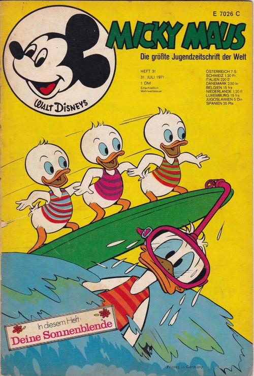 Micky Maus - 1971 # 31