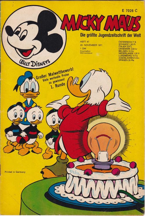 Micky Maus - 1971 # 47