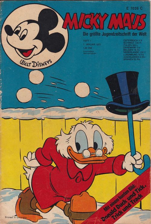 Micky Maus - 1972 # 01
