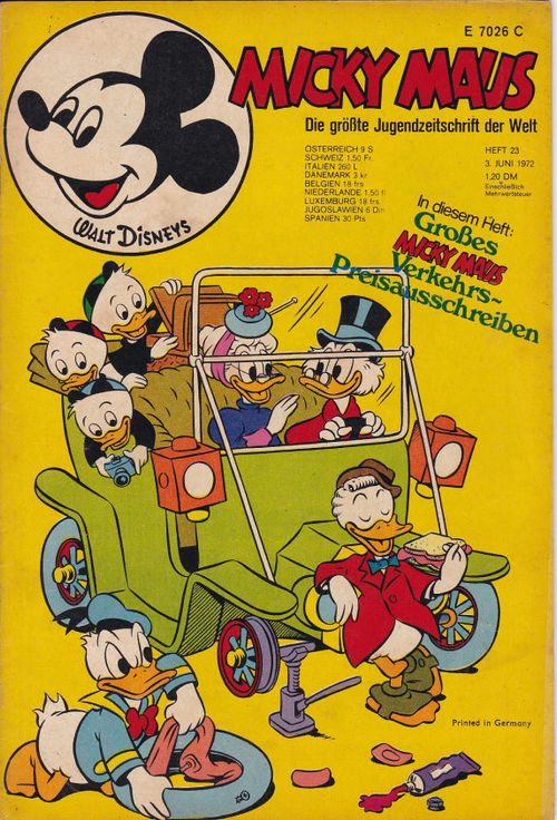 Micky Maus - 1972 # 23
