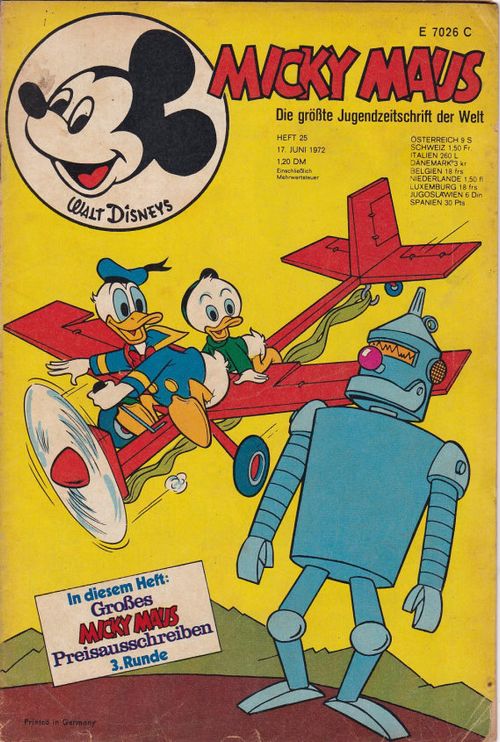 Micky Maus - 1972 # 25