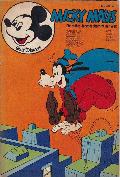 Micky Maus - 1972 # 27