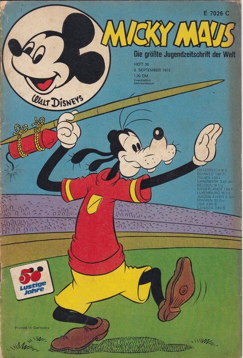 Micky Maus - 1973 # 36