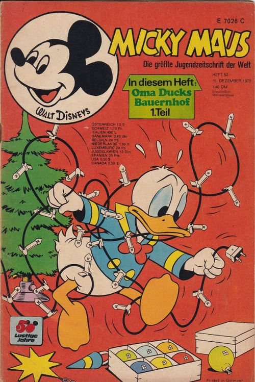 Micky Maus - 1973 # 50