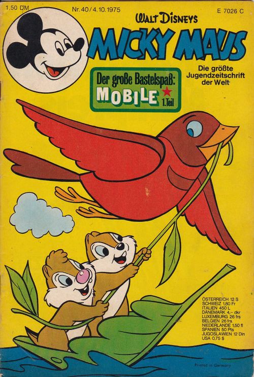 Micky Maus - 1975 # 40