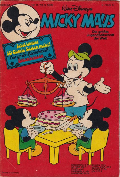 Micky Maus - 1976 # 11