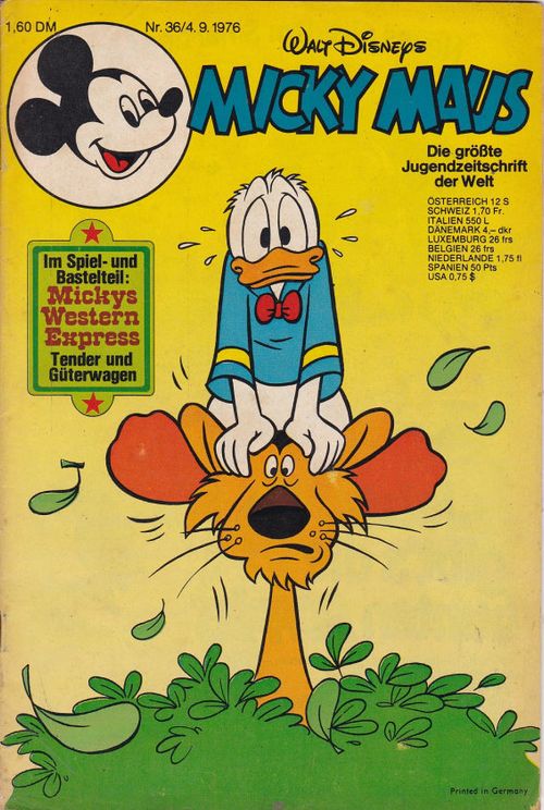 Micky Maus - 1976 # 36