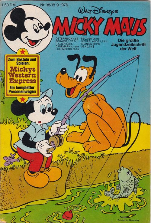 Micky Maus - 1976 # 38