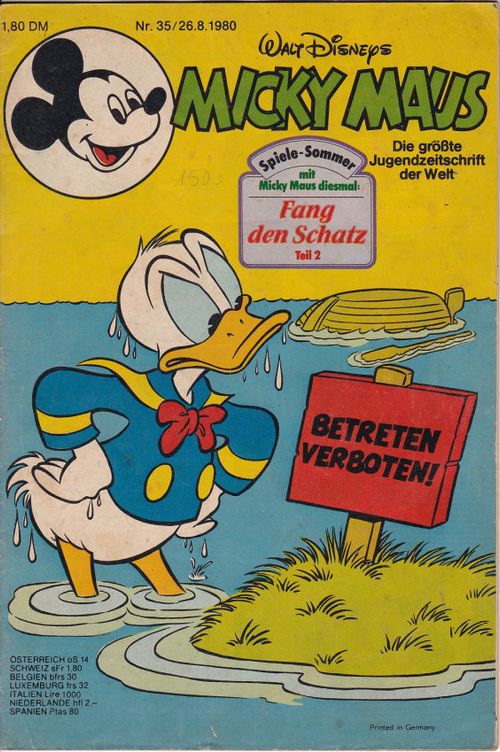 Micky Maus - 1980 # 35