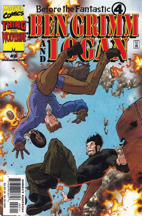 Before the Fantastic 4 - Ben Grimm and Logan # 3