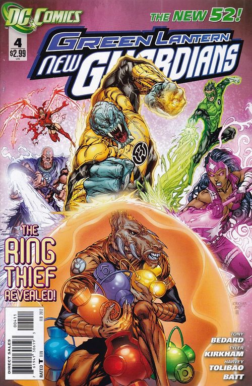 Green Lantern - New Guardians # 04