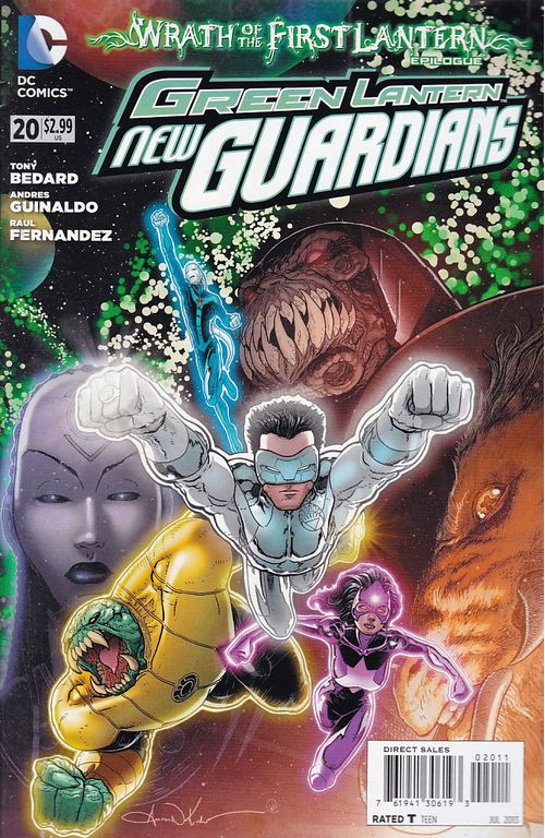 Green Lantern - New Guardians # 20