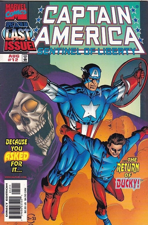Captain America Sentinel of Liberty # 12