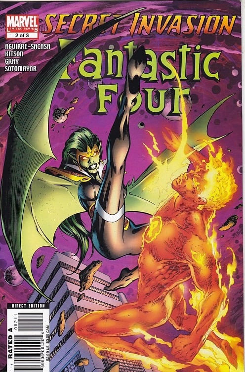 Secret Invasion Fantastic Four # 2