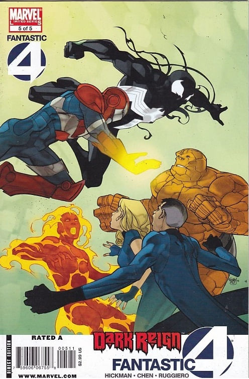 Dark Reign Fantastic Four # 5