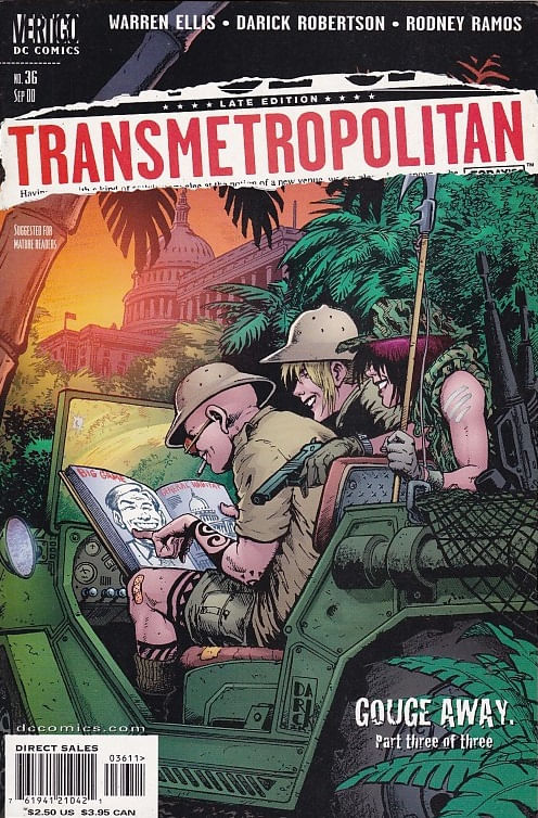 Transmetropolitan # 36