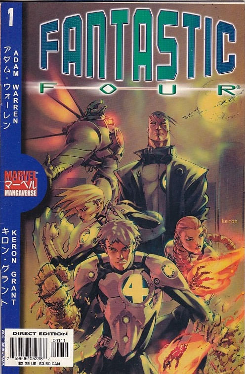 Marvel Mangaverse Fantastic Four # 1