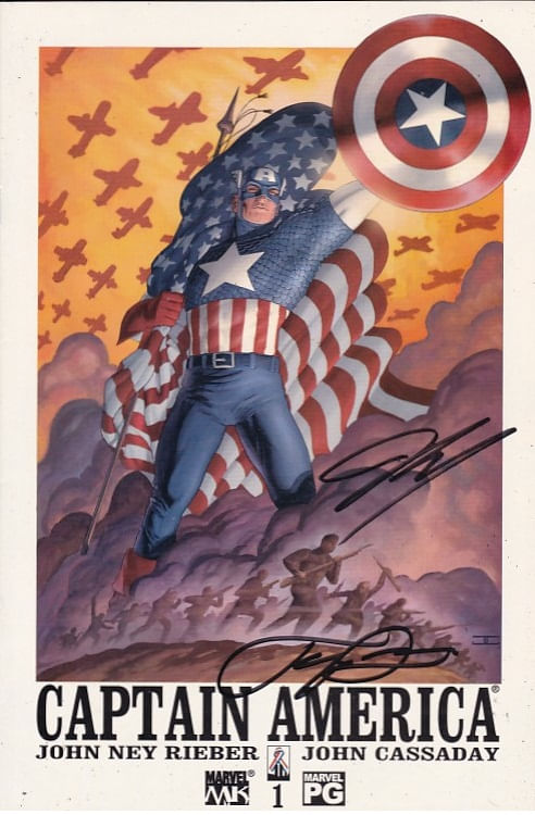 Captain America - Volume 4 # 01 (SIGNED)