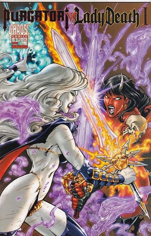 Purgatori vs. Lady Death # 1
