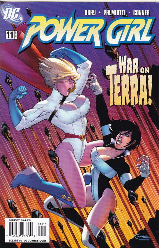 Power Girl - Volume 2 # 11 - Gibis Mangás Quadrinhos HQs - Rika
