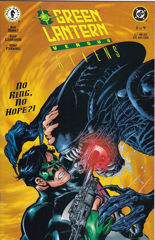 Green Lantern Versus Aliens # 3