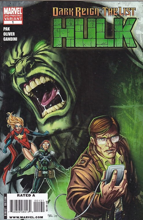 Dark Reign The List Hulk # 1