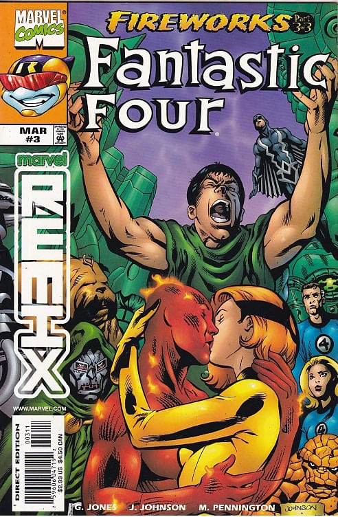 Marvel Remix Fantastic Four Fireworks # 3