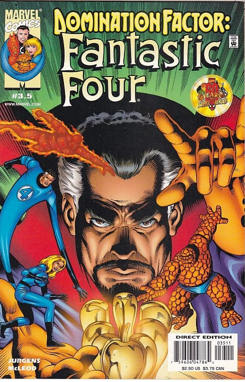 Domination Factor Fantastic Four # 3.5
