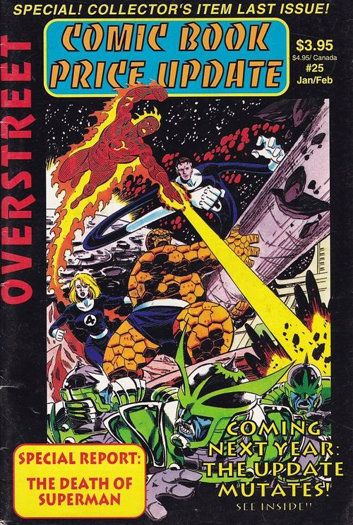 Overstreet Price Guide Update # 25