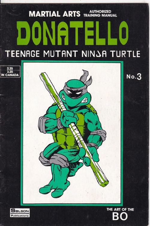 Teenage Mutant Ninja Turtles - Authorized Training Manual # 3