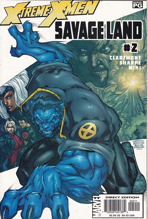 X-Treme X-Men Savage Land # 2