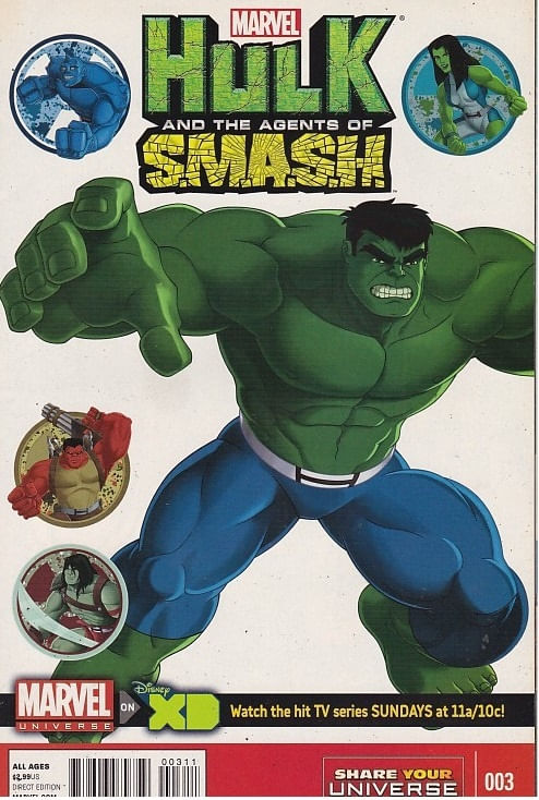 Marvel Universe Hulk Agents of Smash # 3