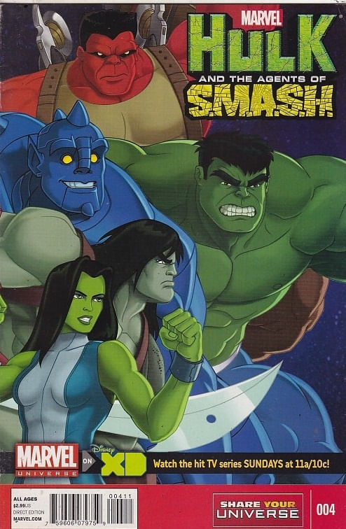 Marvel Universe Hulk Agents of Smash # 4