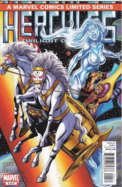 Hercules Twilight of a God # 4