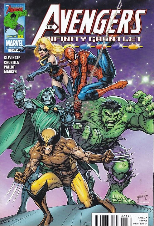 Avengers and the Infinity Gauntlet # 4