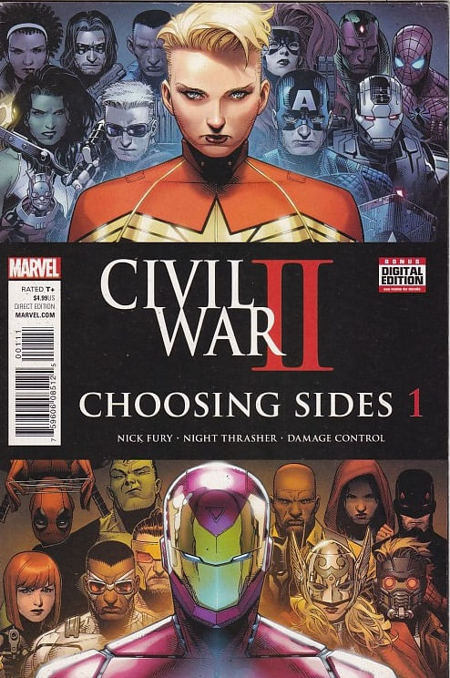 Civil War II Choosing Sides # 1