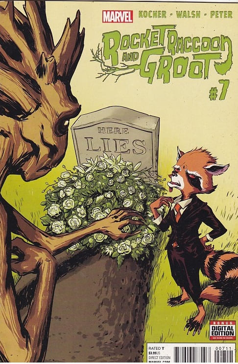Rocket Raccoon and Groot # 07