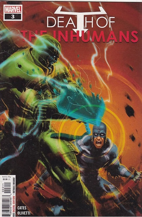 Death of the Inhumans # 3