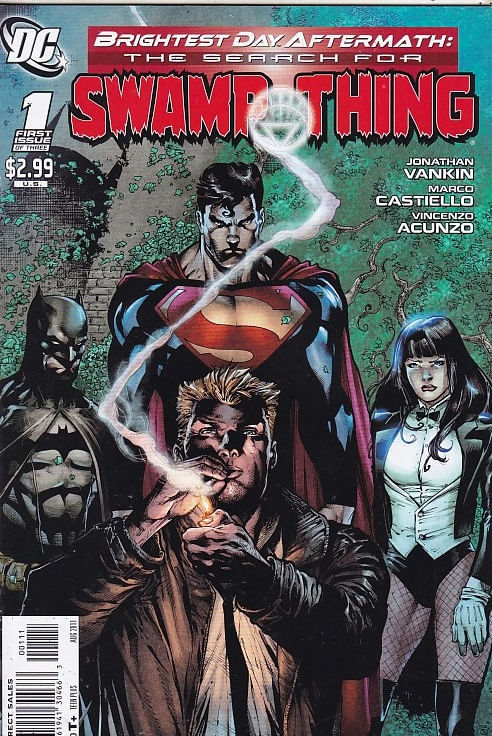 Brightest Day Aftermath The Search for Swamp Thing # 1