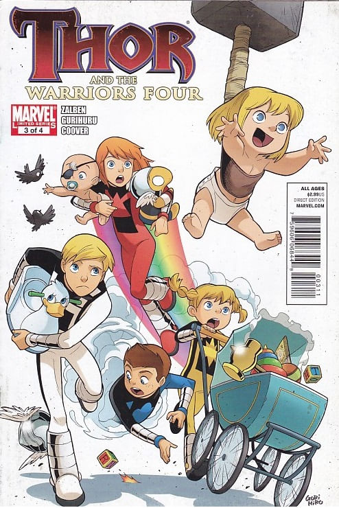 Thor and the Warriors Four # 3