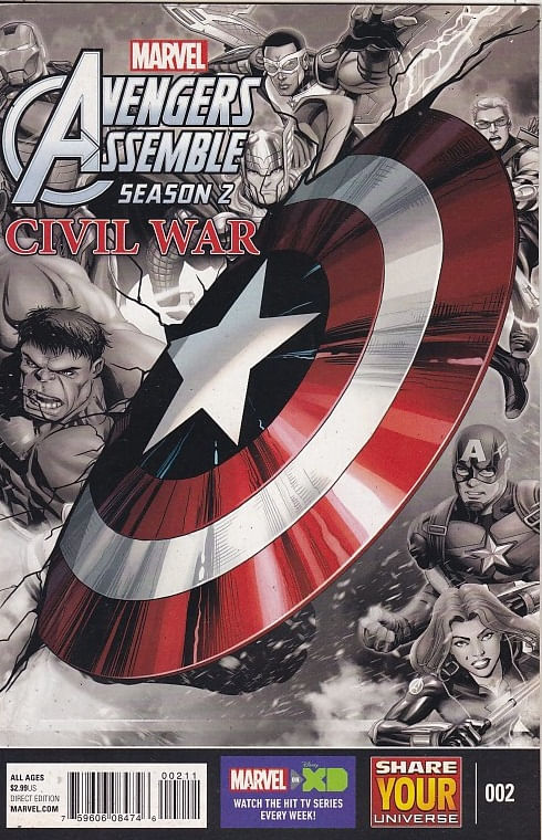 Avengers Assemble Civil War # 2