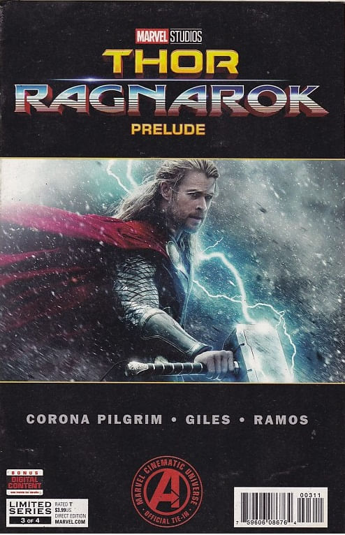 Marvel's Thor Ragnarok Prelude # 3