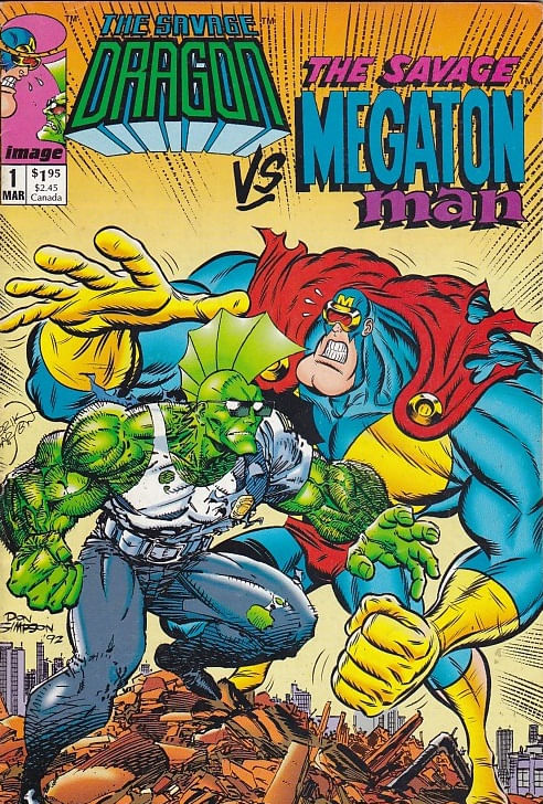 Savage Dragon vs. Savage Megaton Man # 1