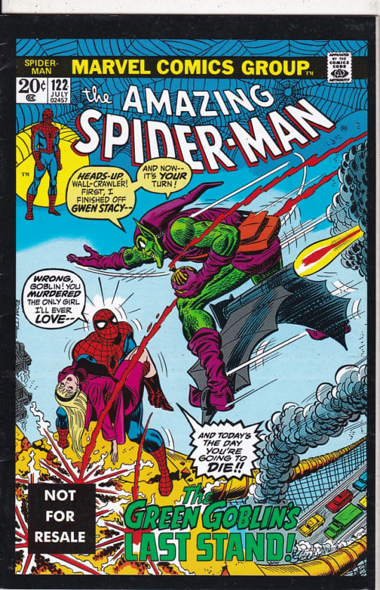 Rika-Comic-Shop--Amazing-Spider-Man---Volume-1---122---Reprint-