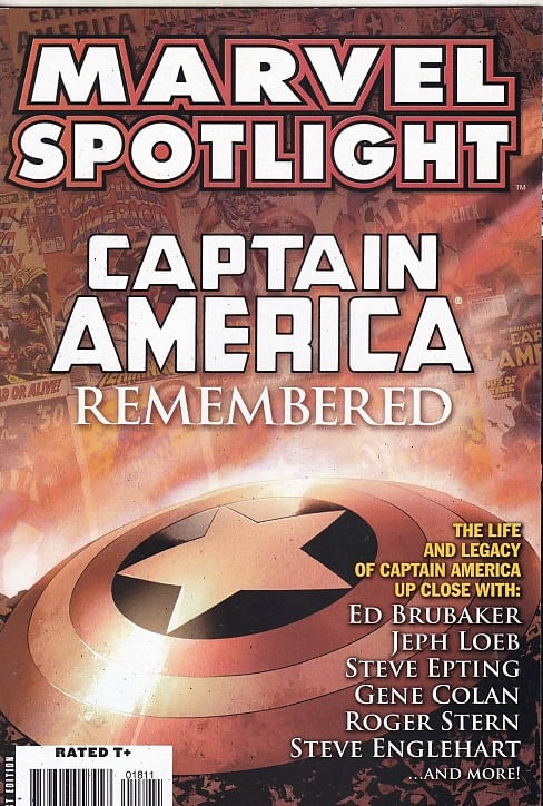 Marvel Spotlight Captain America Remembered # 0