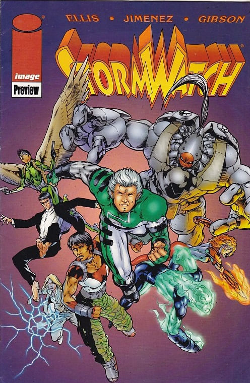 Stormwatch Preview # 1 - Gibis Mangás Quadrinhos HQs - Rika Comic Shop