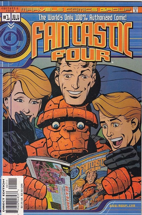 Marvels Comics Fantastic Four # 1