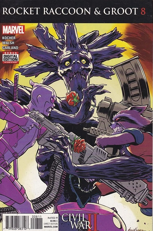 Rocket Raccoon and Groot # 08