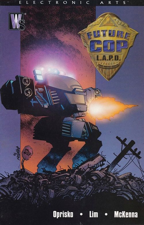 Future Cop L.A.P.D. - Comic-Sized # 1