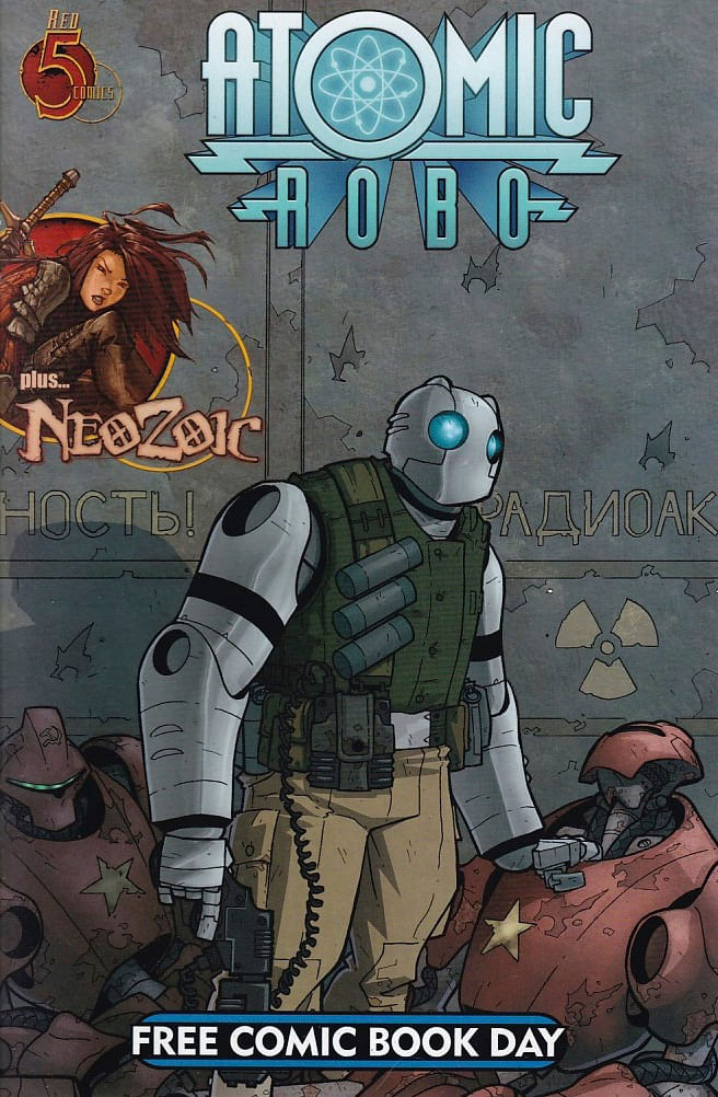 Rika-Comic-Shop--Atomic-Robo---FCBD---2008